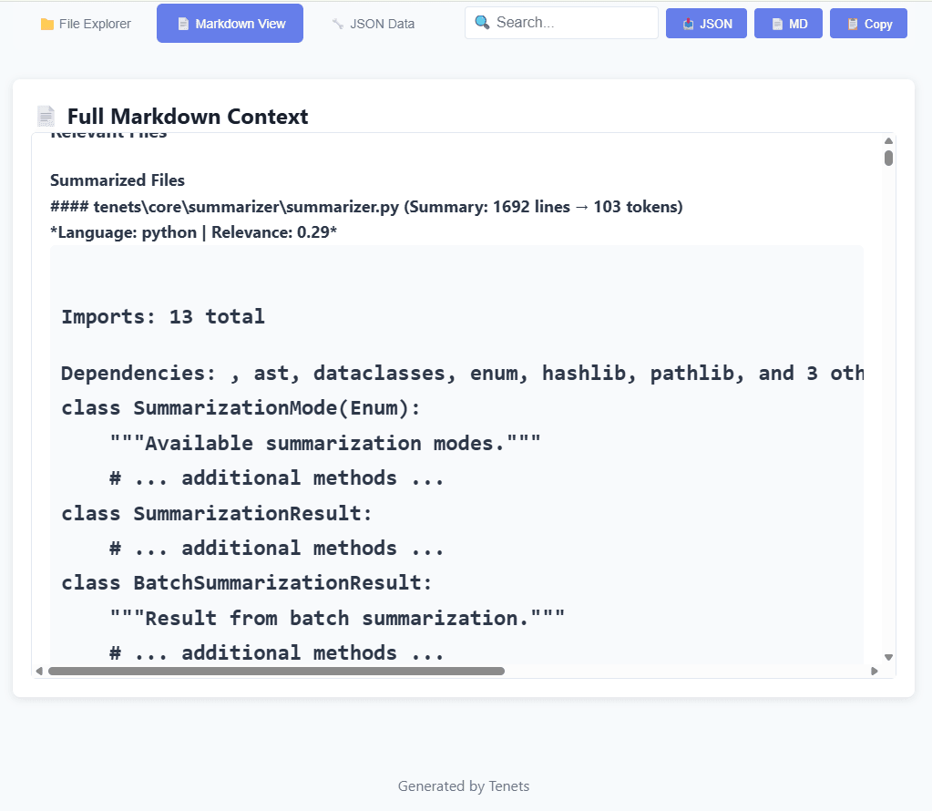 Context building - Building context