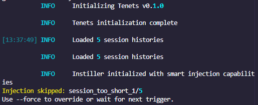 Sessions - Managing tenets